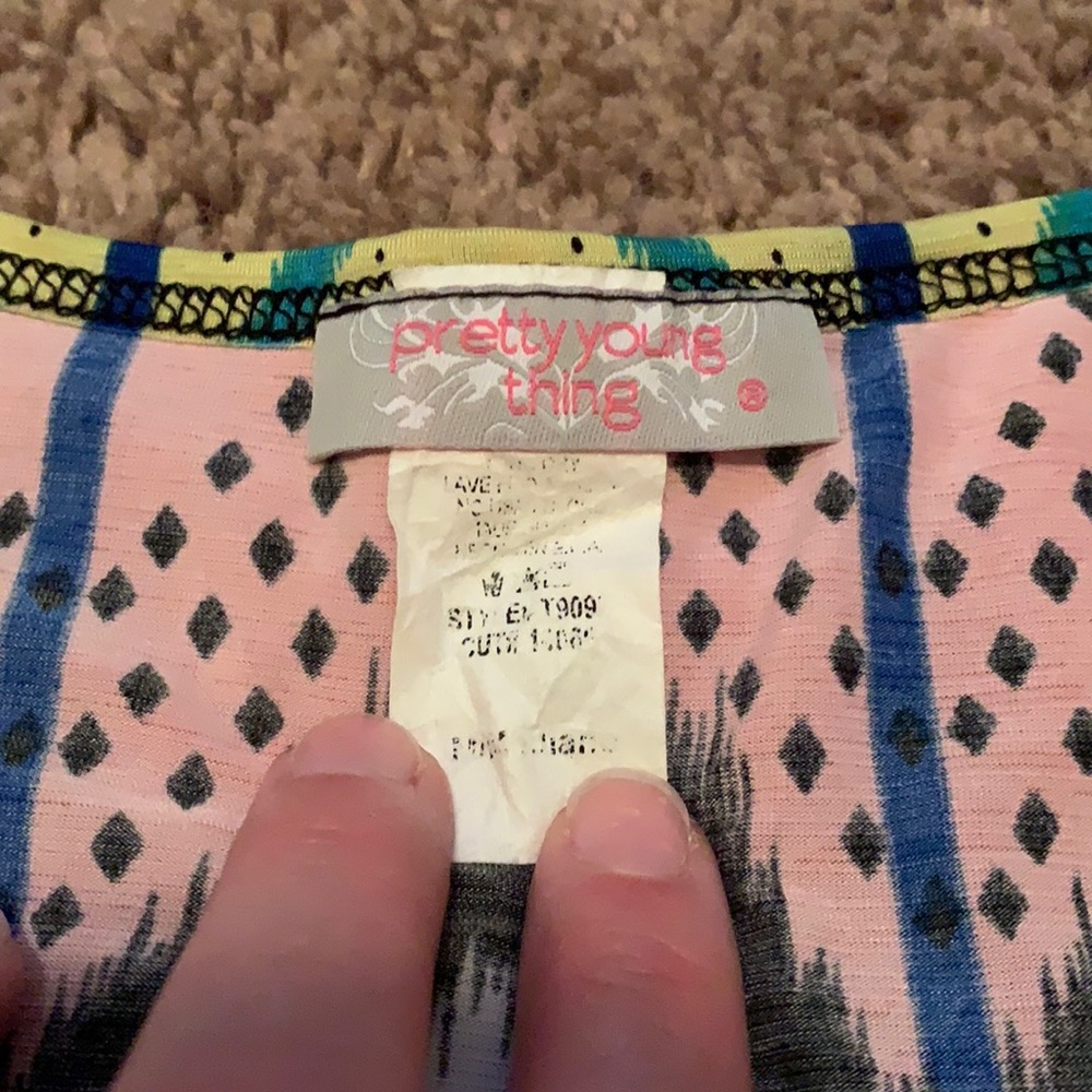 Pretty Young Thing Multicolored Dress - Picture 4 of 8